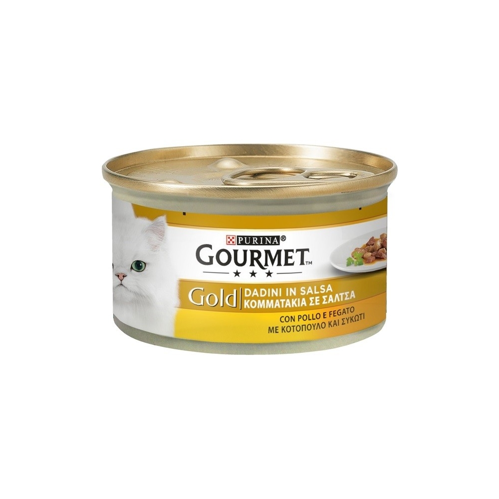 Gourmet Gourmet Gold Dadini 85 gr Fegato e Pollo