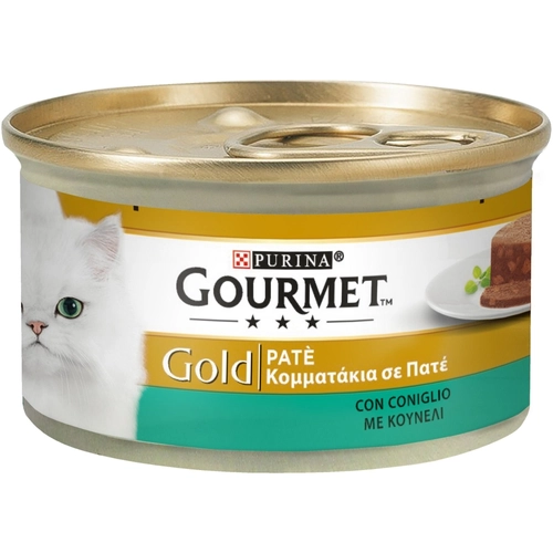 Gourmet Gold Gr.85 paté coniglio BRI10025