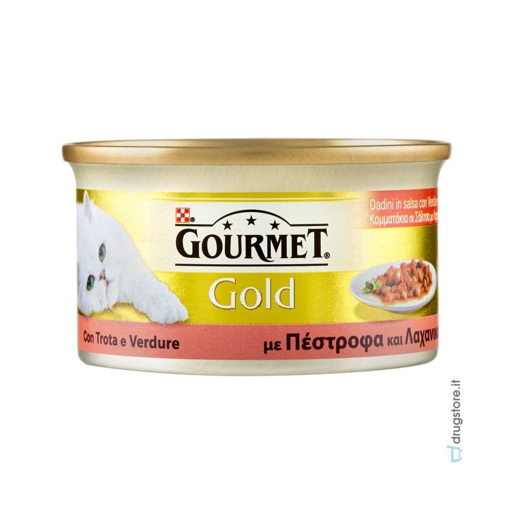 Gourmet Gourmet Gold trota e verdure 85 gr