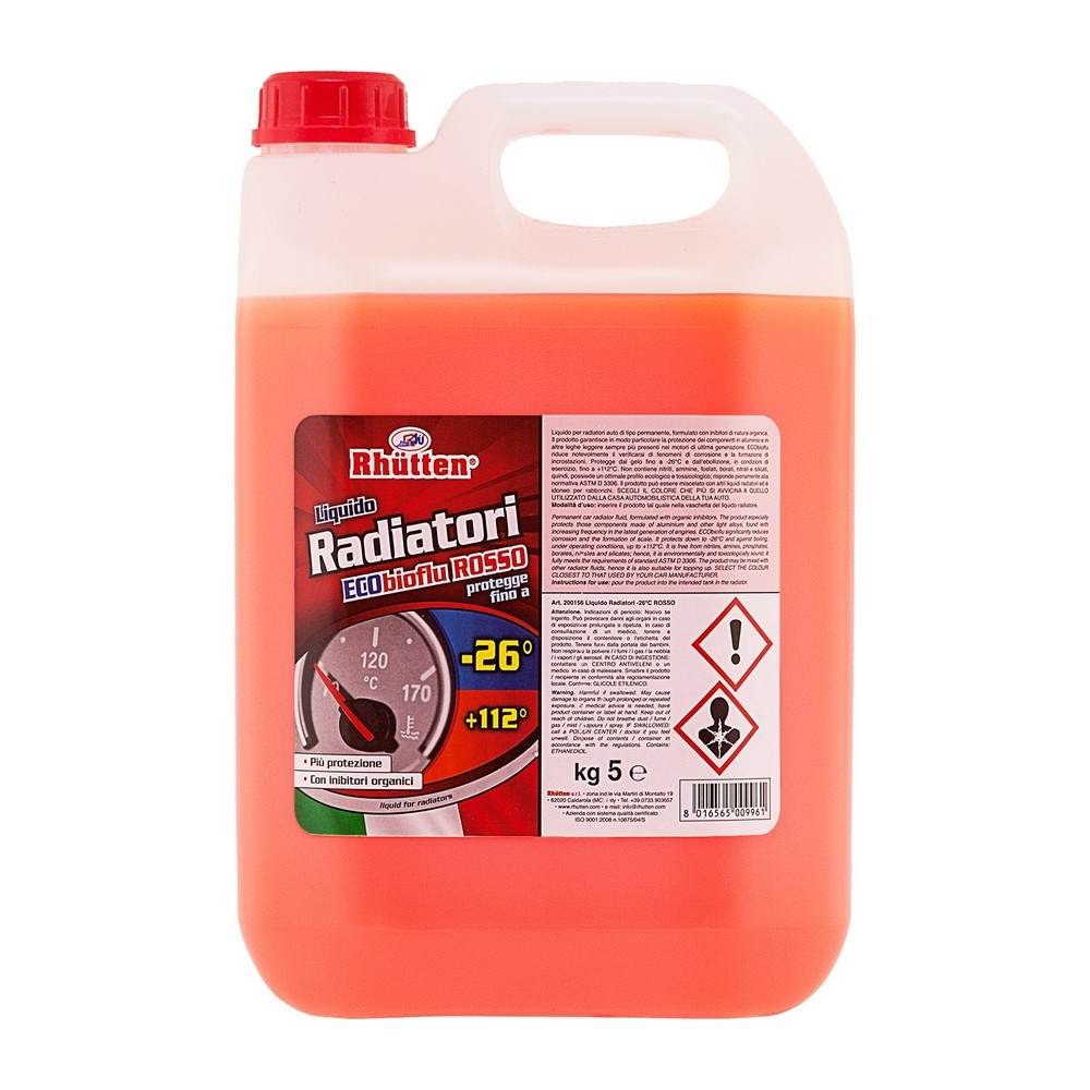 Image of Rhütten Liquido radiatore rosso 5000L014