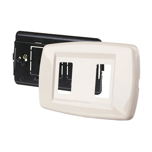 Placca in tecnopol.2 fori+supp. BRI102177
