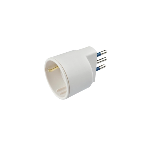 Adattatore 250v schuko, 10A 2P+T BRI102208