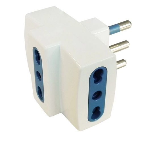 Adattatore 250v bipasso, 10/16A 2P+T BRI102215