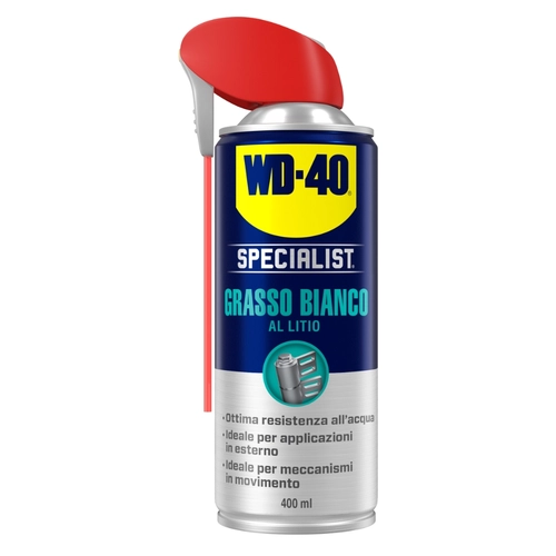 Grasso al litio WD-40 SPECIALIST GRASSO BIANCO A LITIO ML.400 da 400 ml BRI1044772