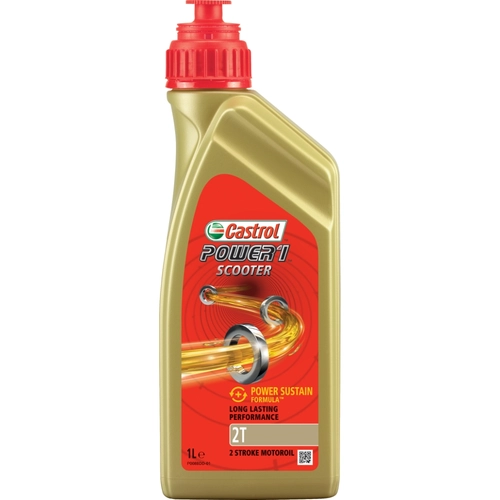 Olio 2t OLIO CASTROL POWER 1 SCOOTER 2T 1L, 1 L BRI1049126