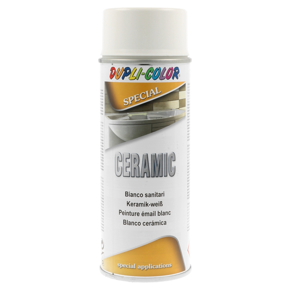 Image of DUPLI-COLOR Vernice spray CERAMIC SPRAY bianco da 0,4 L014