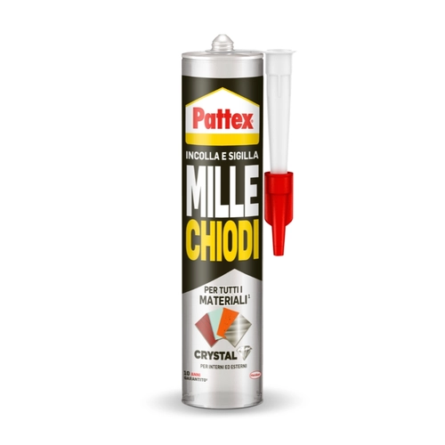 Colla PATTEX MILLECHIODI CRYSTAL formato 290 g BRI1053582
