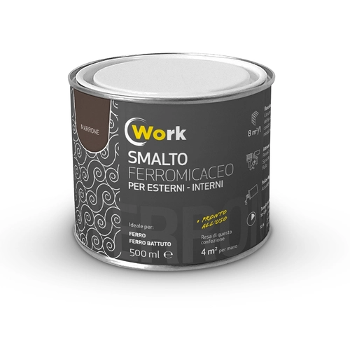 Smalto antiruggine Work da 0.5 L BRI1055286