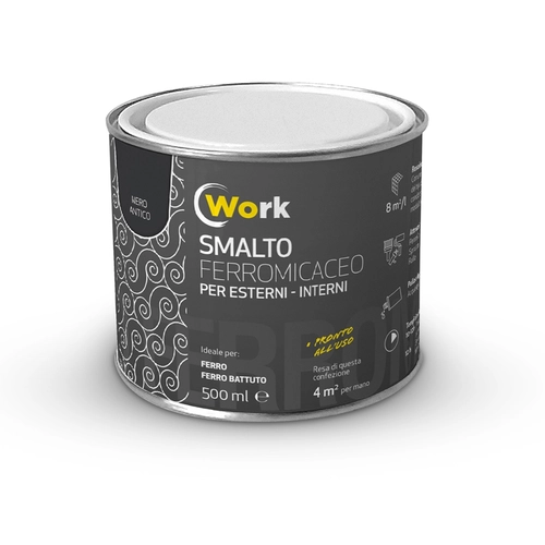 Smalto antiruggine Work da 0.5 L BRI1055287