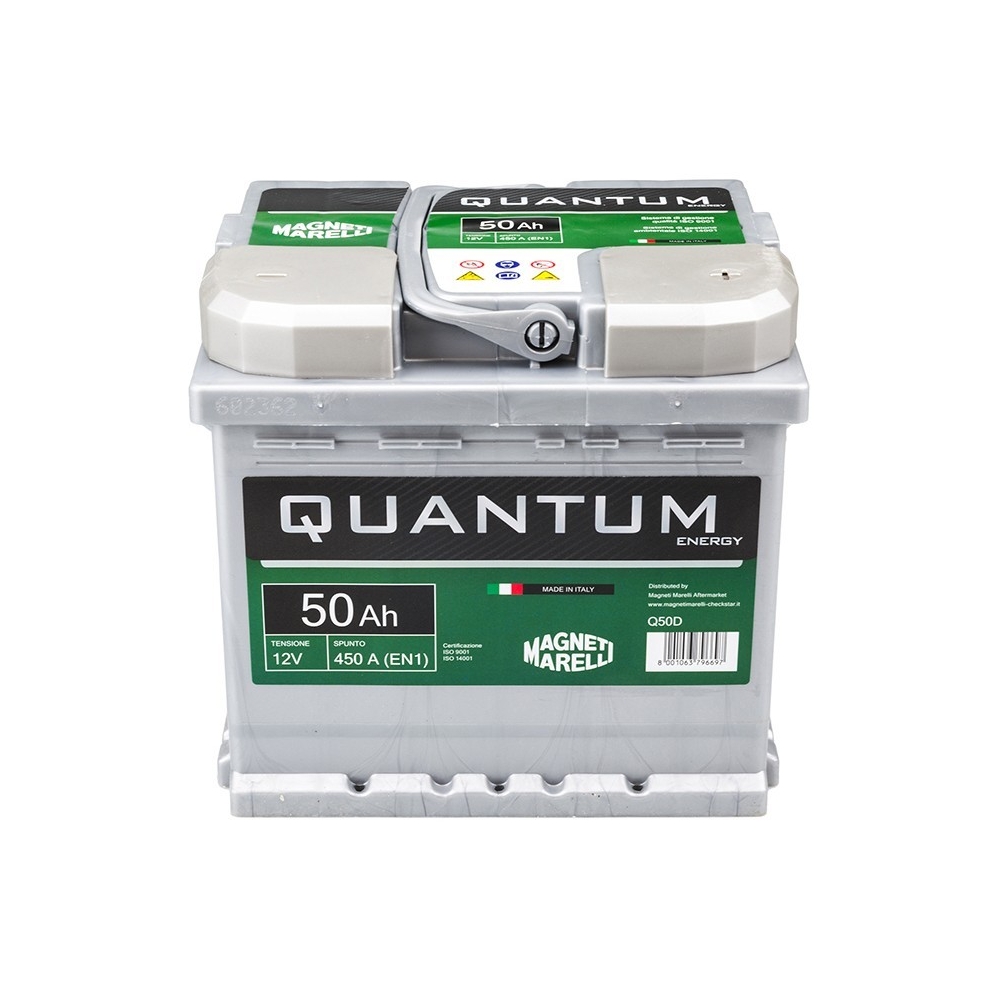 Image of Magneti Marelli Batteria auto Quantum potenza 50 Ah014