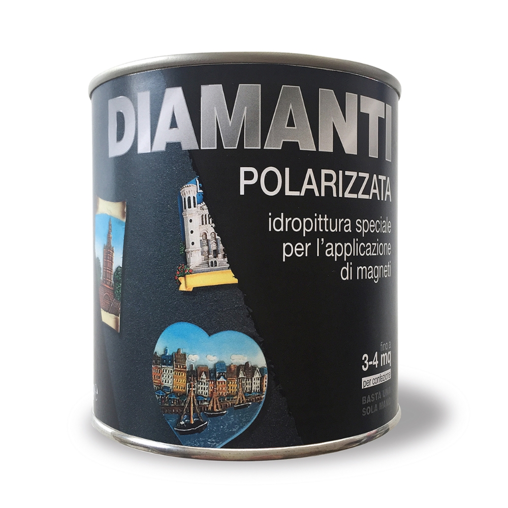 Image of DIAMANTI Pittura decorativa Diamanti antracite da 0,5 L014