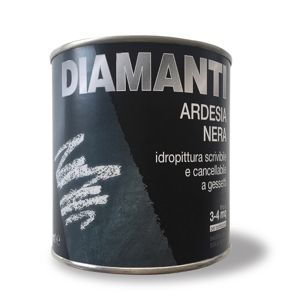 Image of DIAMANTI Pittura decorativa Diamanti nero da 0,5 L014