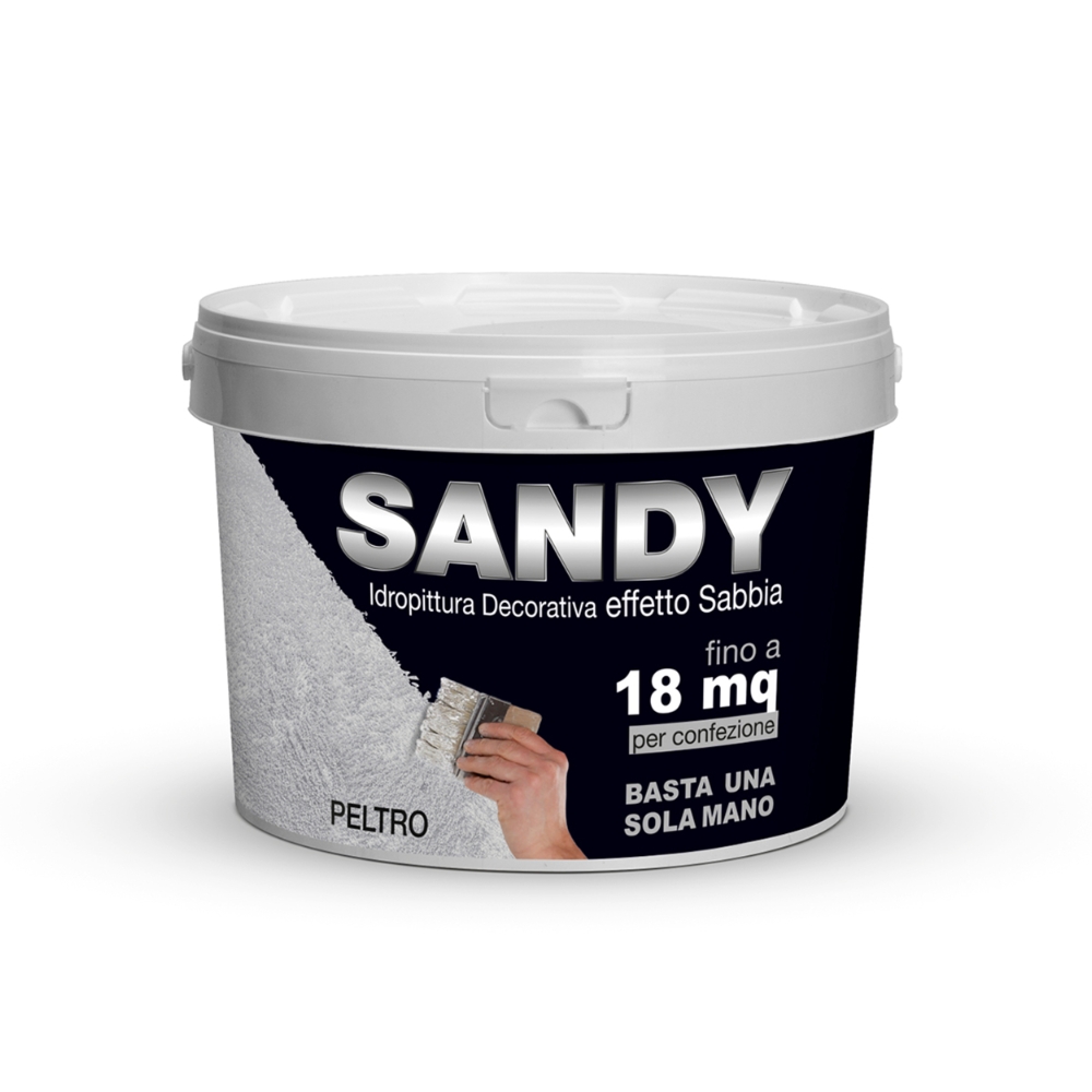 Image of SANDY Pittura decorativa Sandy peltro da 2 L014