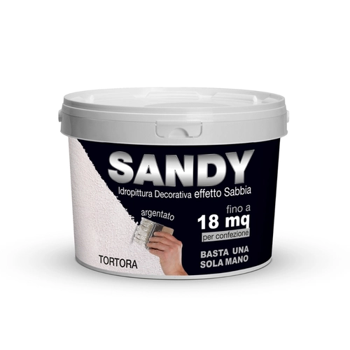 Pittura decorativa Sandy tortora argentato da 2 L
 BRI1059669