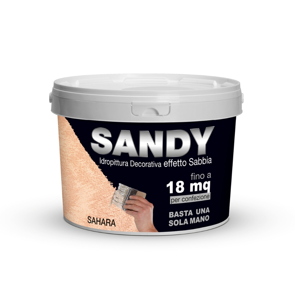 Image of SANDY Pittura decorativa Sandy giallo sahara da 2 L014