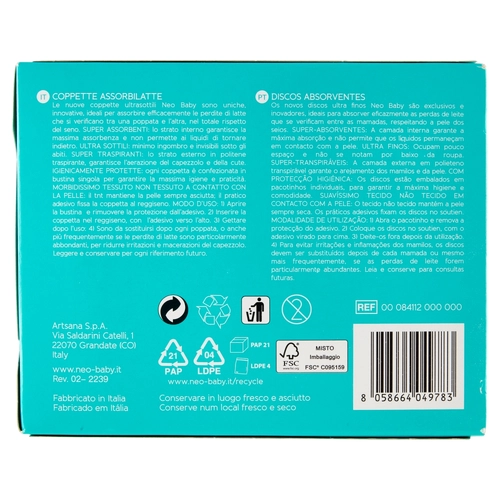 Coppette Assorbilatte 30 pz BRI1065229
