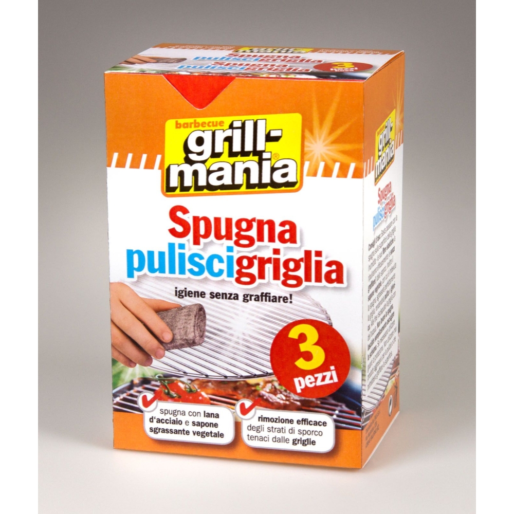 Image of Grill-mania Spugna in lana d'acciaio014