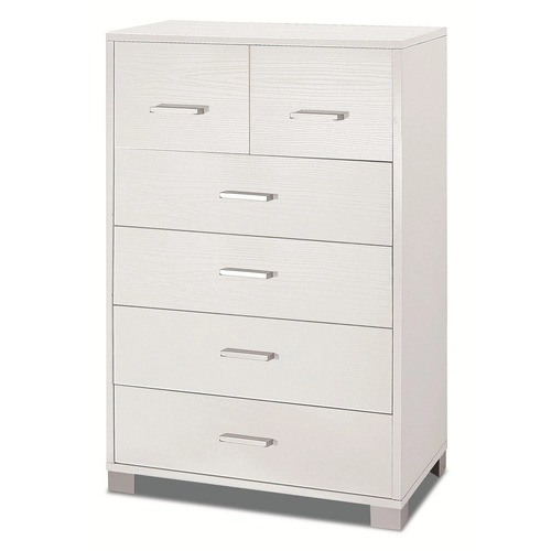 Cassettiera L70 x P41 x H112 cm, bianco BRI1068739