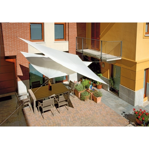 Vela ombreggiante triangolare, L360 x P360 x H360 cm BRI1070456