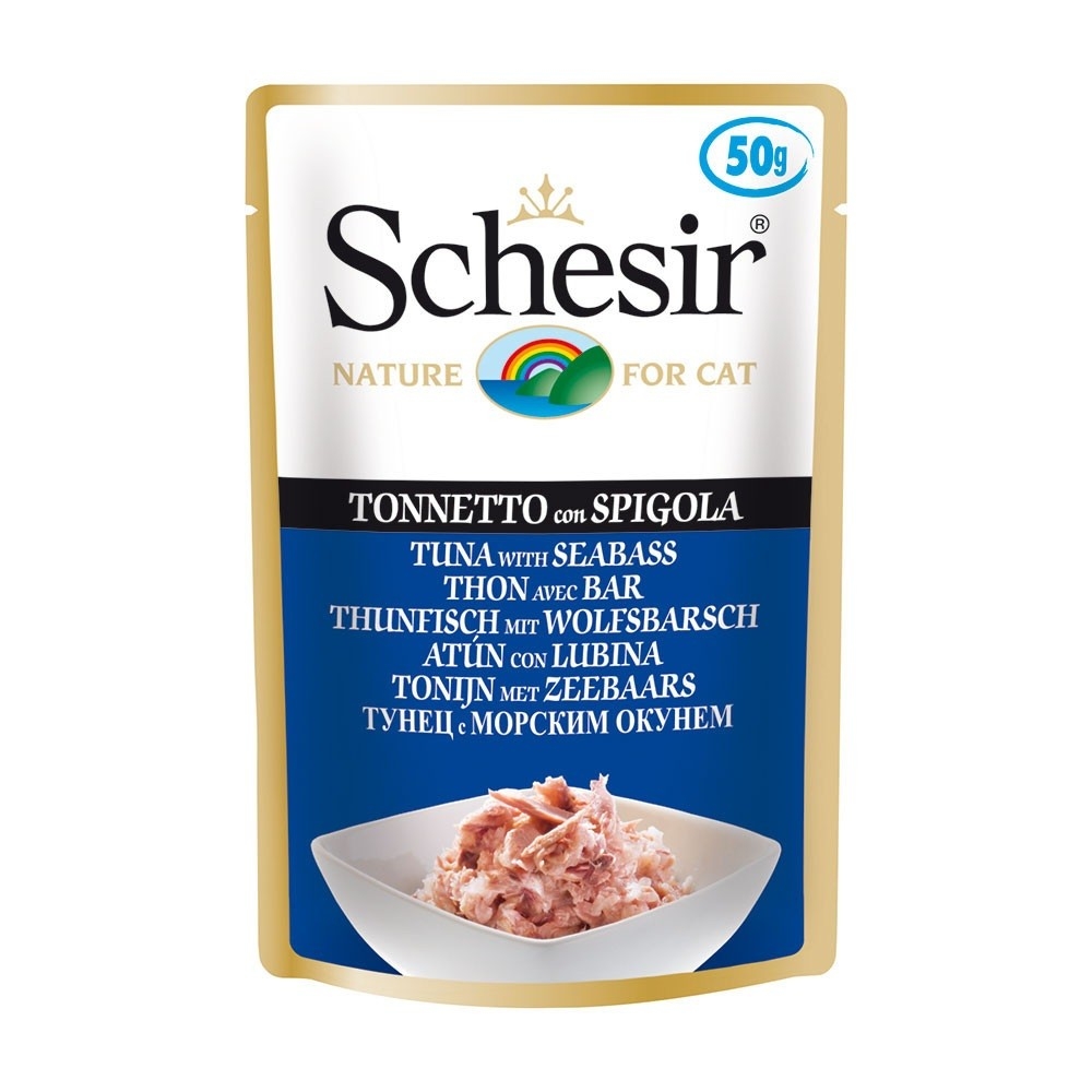 Schesir Schesir Cat 50 gr Tonno Spigola