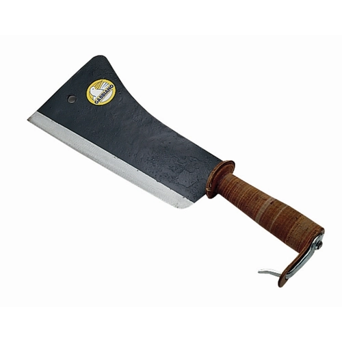 Manaresso MANARESSO PIEMONTE CM.24 MANICO CUOIO CON PROTEZIONE. in acciaio BRI1074051