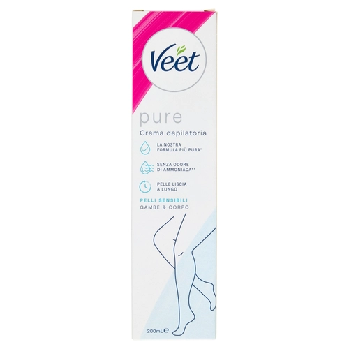 Crema Depilatoria Silky Fresh Pelli Sensibili Corpo e Gambe 200ml BRI1075165