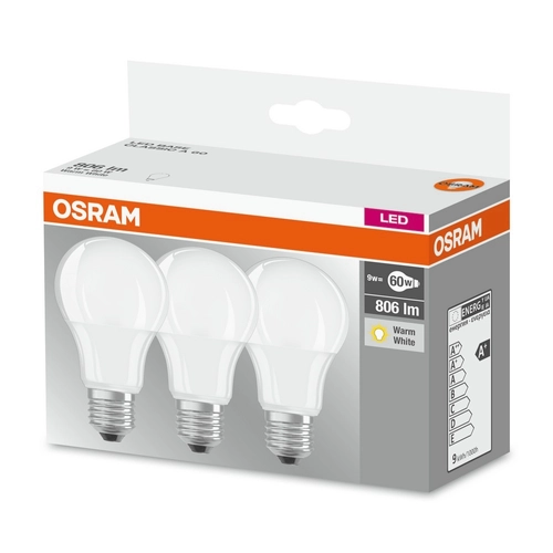 3 LAMPADINE LED OSRAM, FORMA A GOCC BRI1075316