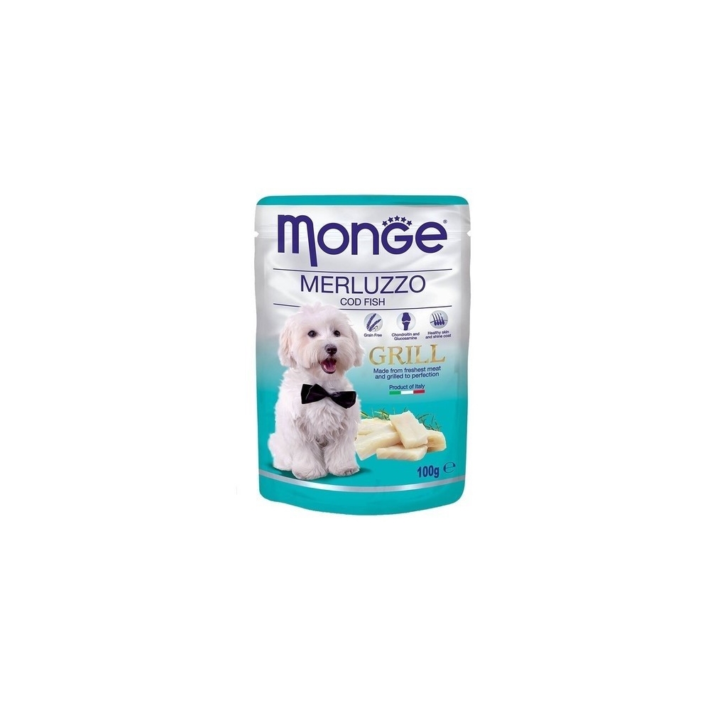 Monge MONGE DOG BS 100G GRILL MERLUZ