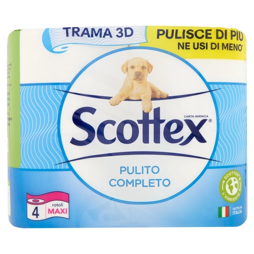 Scottex Pulito Completo rotoli Maxi 4 pz BRI1082681