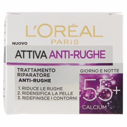 Attiva Antirughe 55+ - Crema viso riparatore anti-rughe - 50 ml BRI1094385