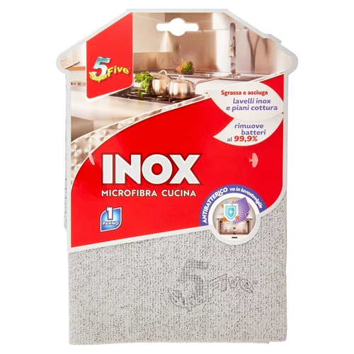 Super5 panno microfibra inox BRI1095153