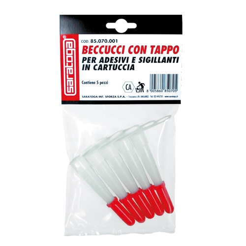 Beccucci con tappo Beccucci Silicone 5 pezzi
 BRI1095387
