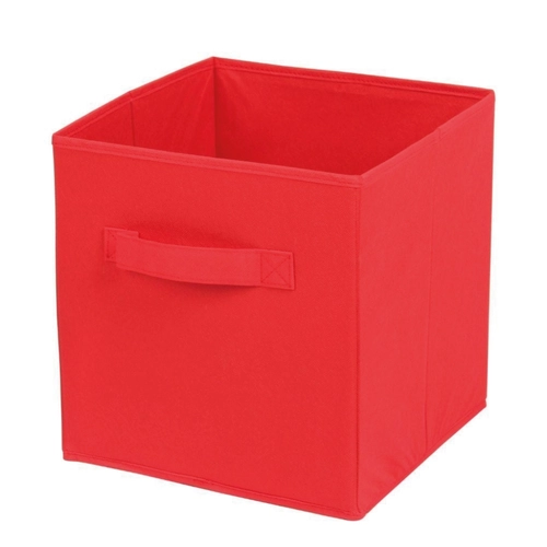 Scatola cubo tnt 27x27x28 tinta unita rosso BRI1100522