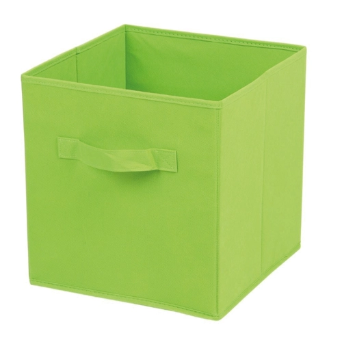 Scatola cubo tnt 27x27x28 tinta unita verde acido BRI1100524