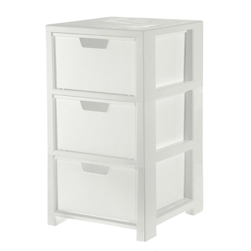 Cassettiera Linea, 3 cassetti, panna BRI1100564