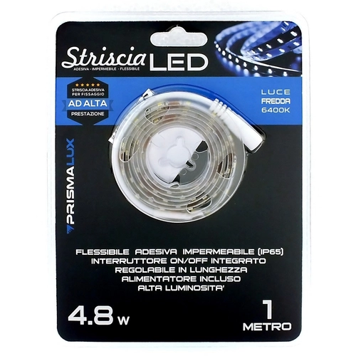 Striscia LED, luce fredda, 2,4 W BRI1102884