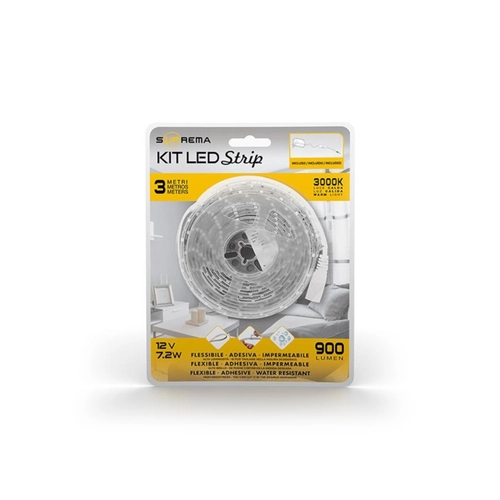 Striscia LED, luce calda, 7,2 W BRI1102885