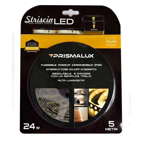 Striscia LED, luce calda, 12 W BRI1102887