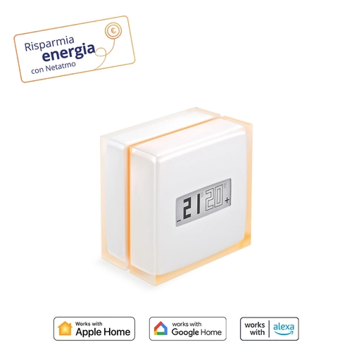 Termostato intelligente Netatmo a corrente, a pile BRI1104729