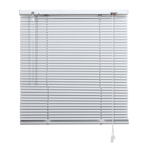 Veneziana in alluminio L68 x H162 cm, bianco a tinta unita  BRI1106629