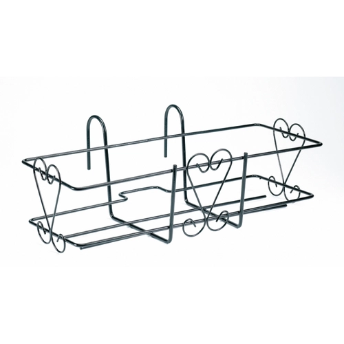 Balconiera Classic in filo d'acciaio plastificato BRI1121790