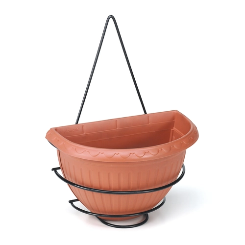 Portavaso da parete Ciclamino in plastica, filo d'acciaio BRI1121804
