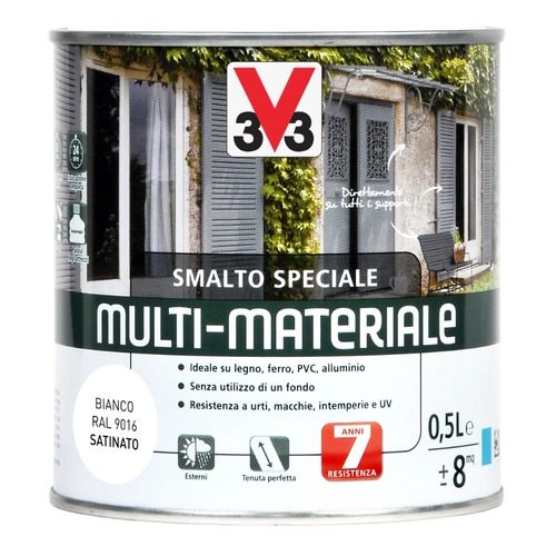 Smalto antiruggine 4 in 1 da 0.5 L BRI1122889