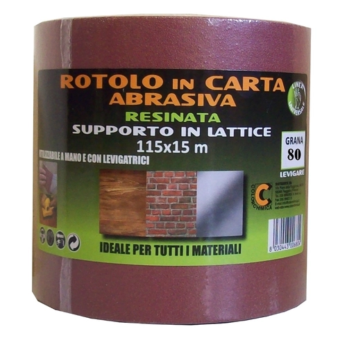 Rotolo abrasivo grana 80
 BRI1126660