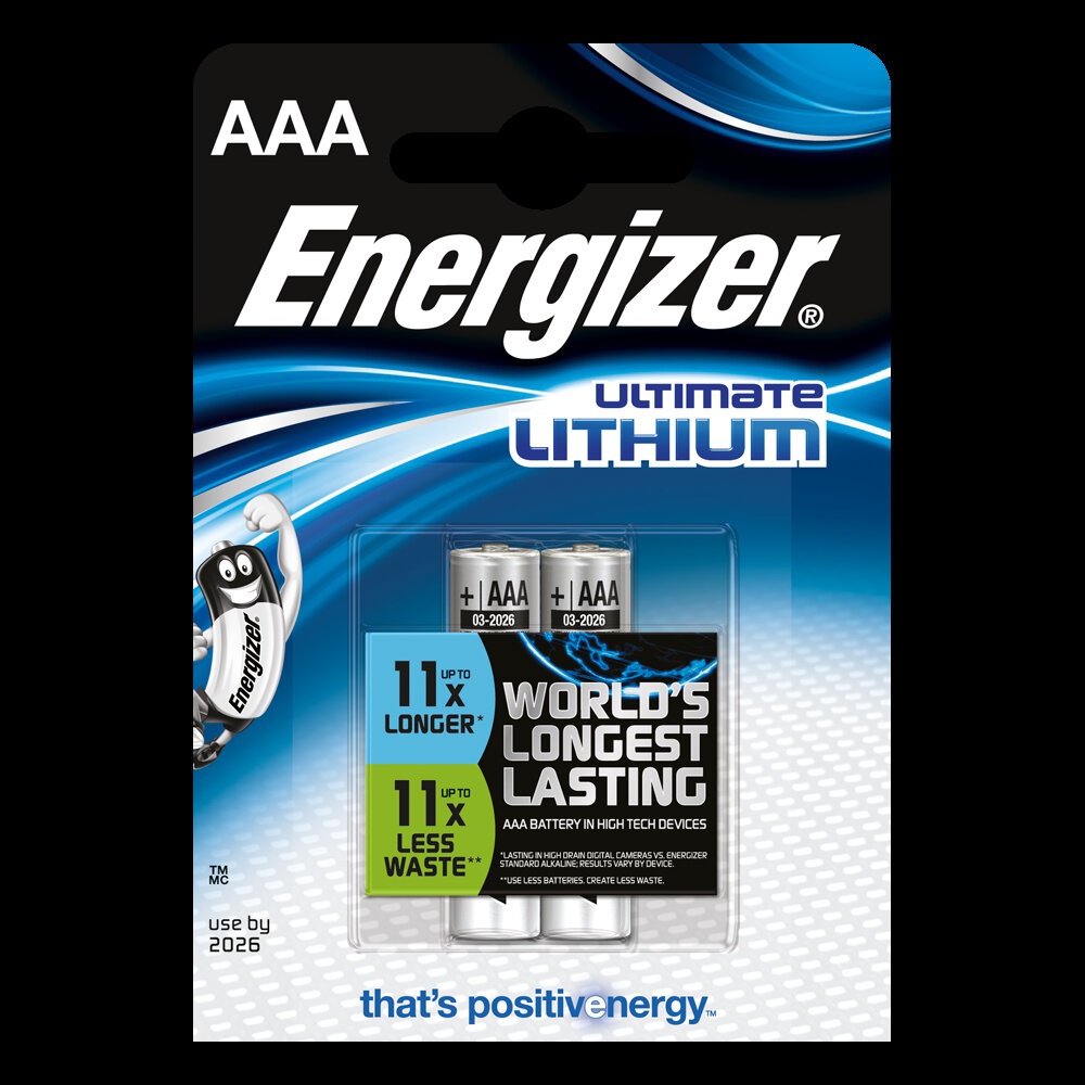 Image of Energizer Batteria Ultimate Lithium formato ministilo AAA014