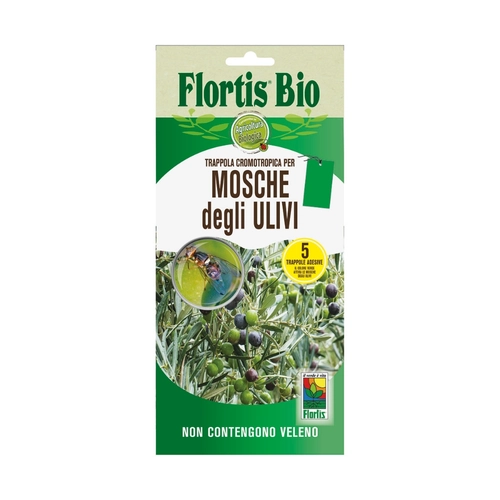 Trappola adesiva FLORTIS TRAPPOLA CROMOTROPICA VERDE con funzione abbattente
 BRI1167544