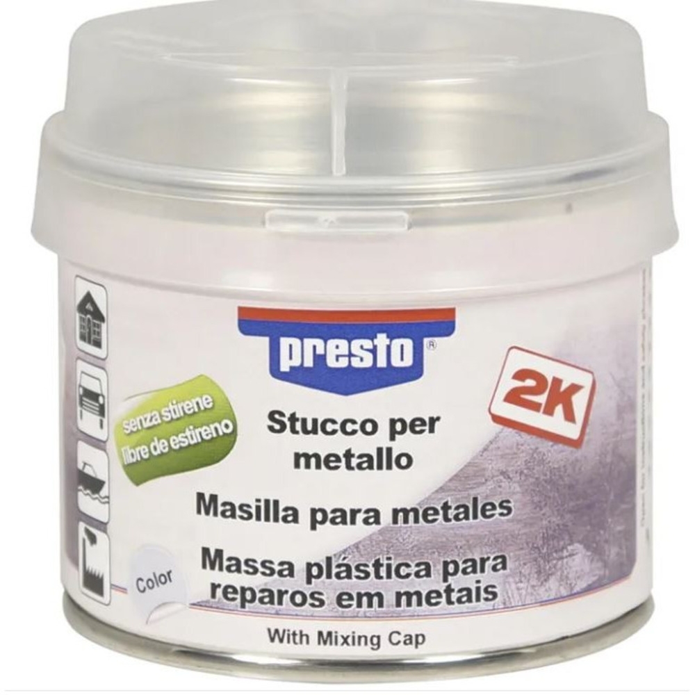 Image of Presto Stucco STUCCO PER METALLO S/STIRENE 0,25 kg014