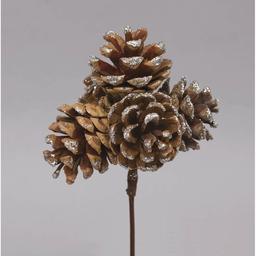 Decorazione colore marrone, argento BRI1176995