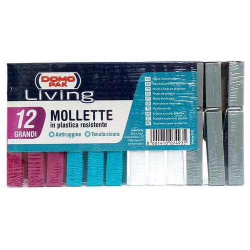 Mollette Plastica 12Pz Large BRI1178562
