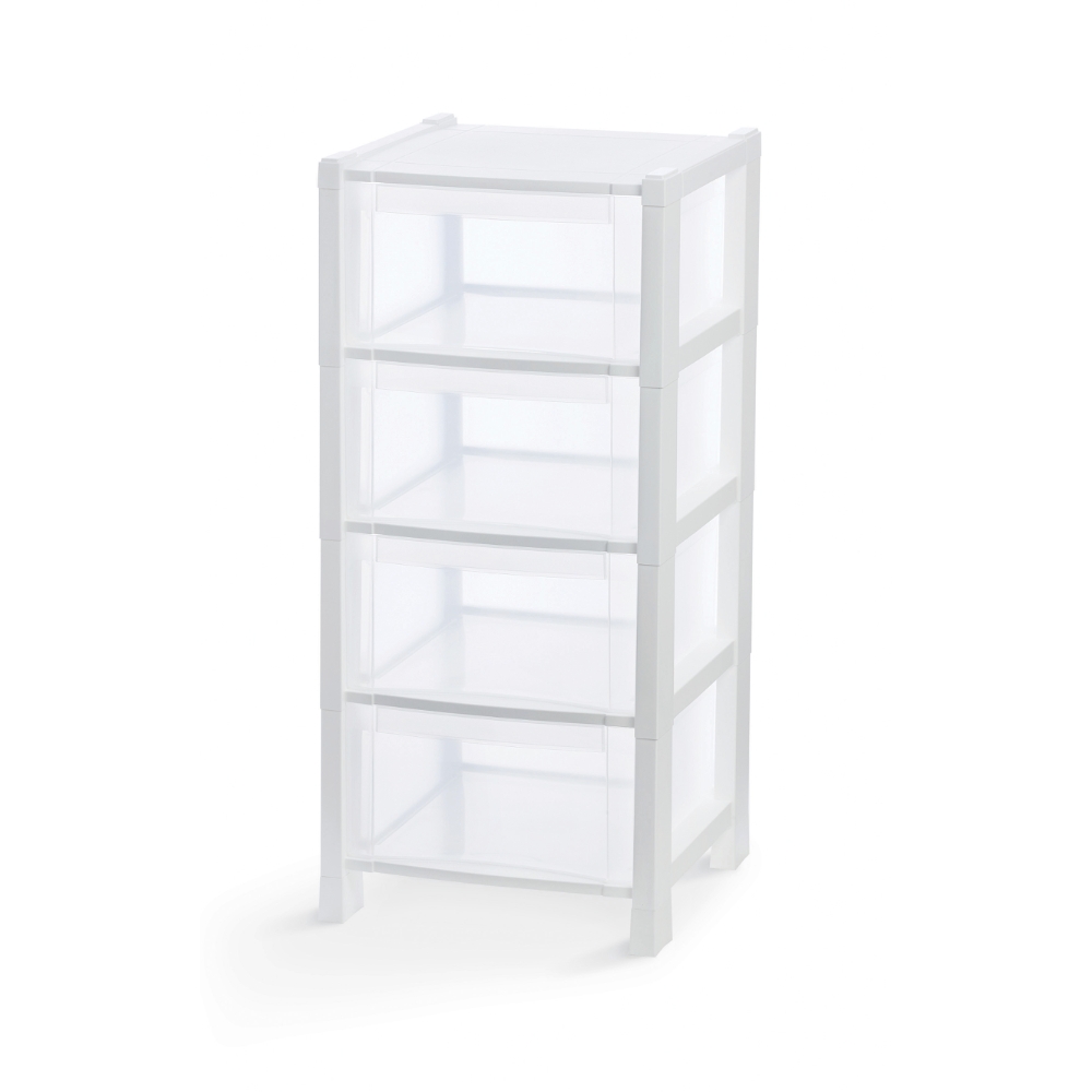 Domopak Living Cassettiera, 4 cassetti